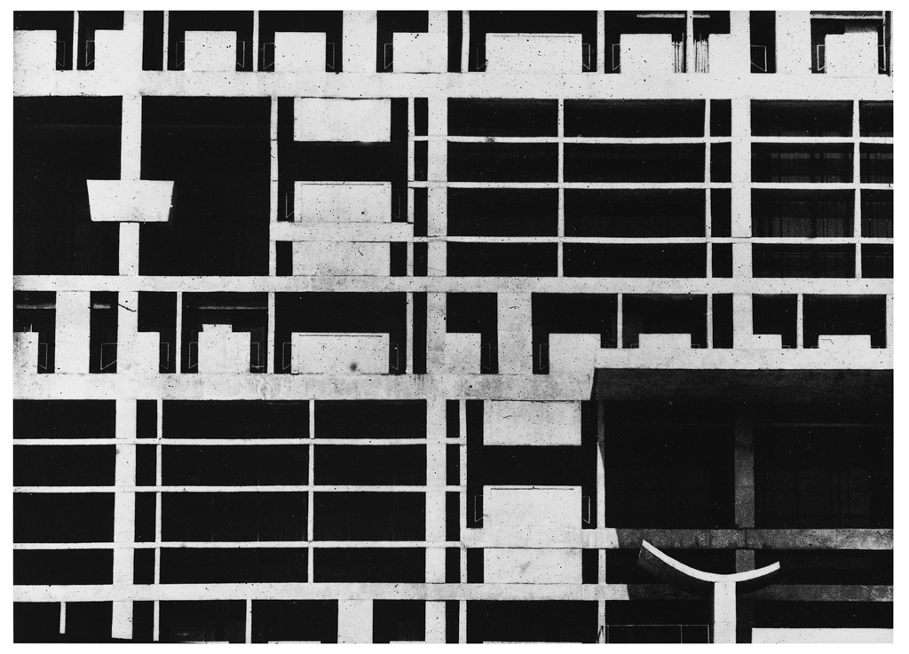 Lucien Hervé, Secrétariat, Chandigarh, Inde (architecte : Le Corbusier), 1961
							Photo Lucien Hervé © FLC - ADAGP / J. Paul Getty Trust, The Getty Research Institute, Los Angele