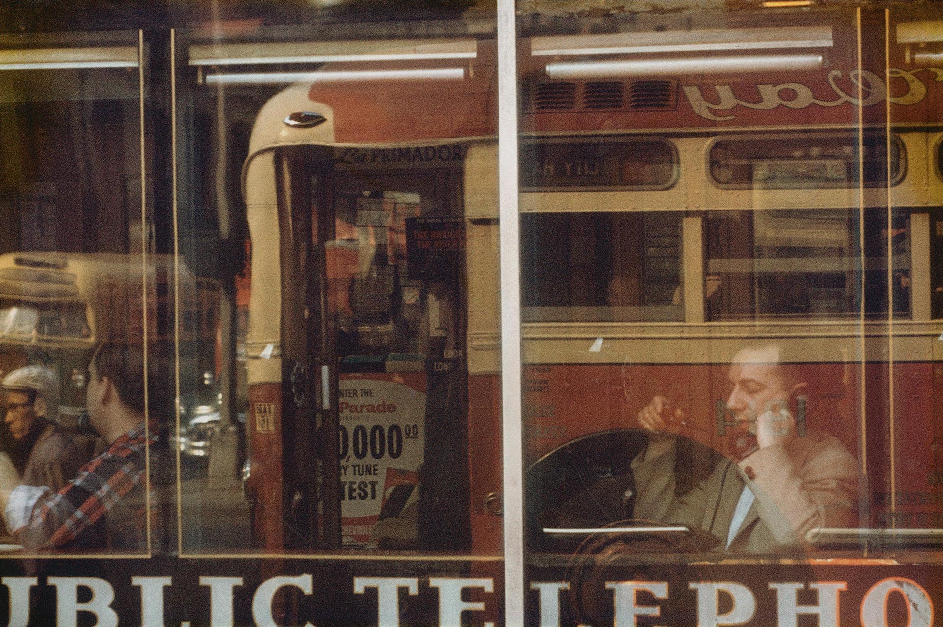 Phone Call 1957, © Saul Leiter